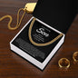 To My Amazing Son | I Will Love & Support You Forever - Cuban Link Chain