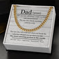 To My Dad | The Most Amazing Person In The World - Cuban Link Chain