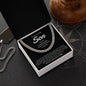 To My Amazing Son | I Will Love & Support You Forever - Cuban Link Chain