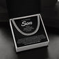 To My Amazing Son | I Will Love & Support You Forever - Cuban Link Chain
